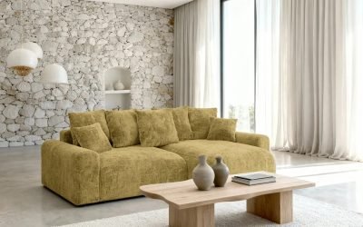 Canapé en tissu chenille ou tissu chiné : quelles différences ?